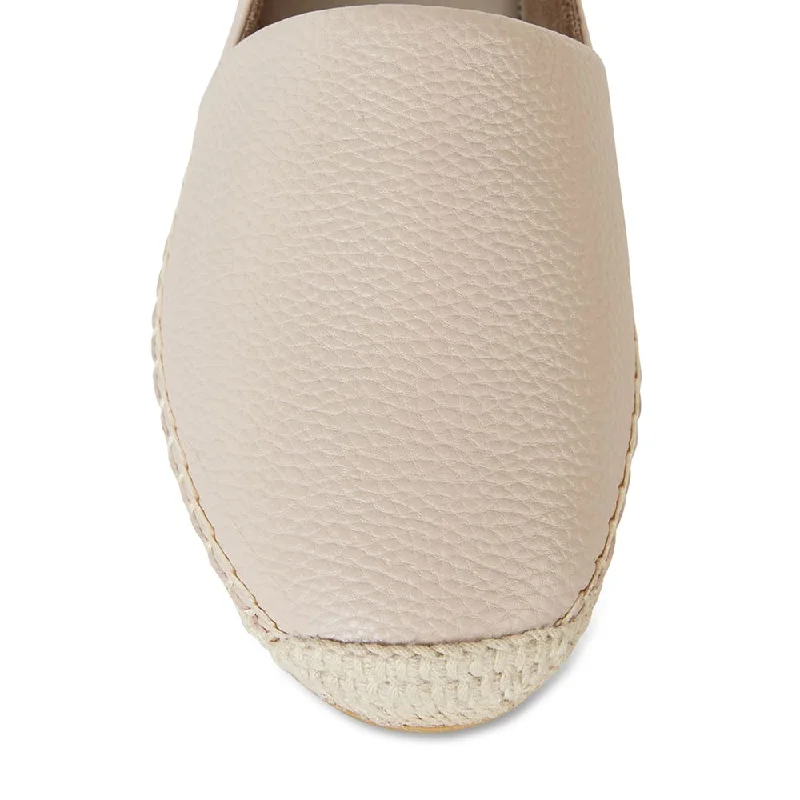 Bella Loafer in Nude Fabric