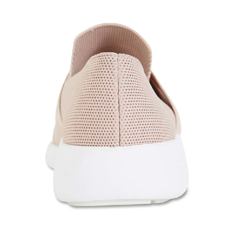 Guide Sneaker in Blush Fabric