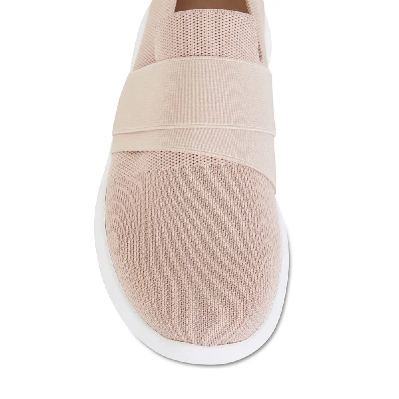 Guide Sneaker in Blush Fabric