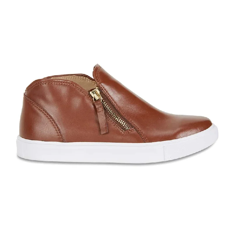 Harvey Sneaker in Tan Leather