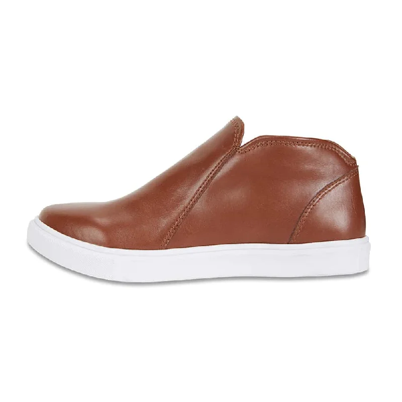 Harvey Sneaker in Tan Leather