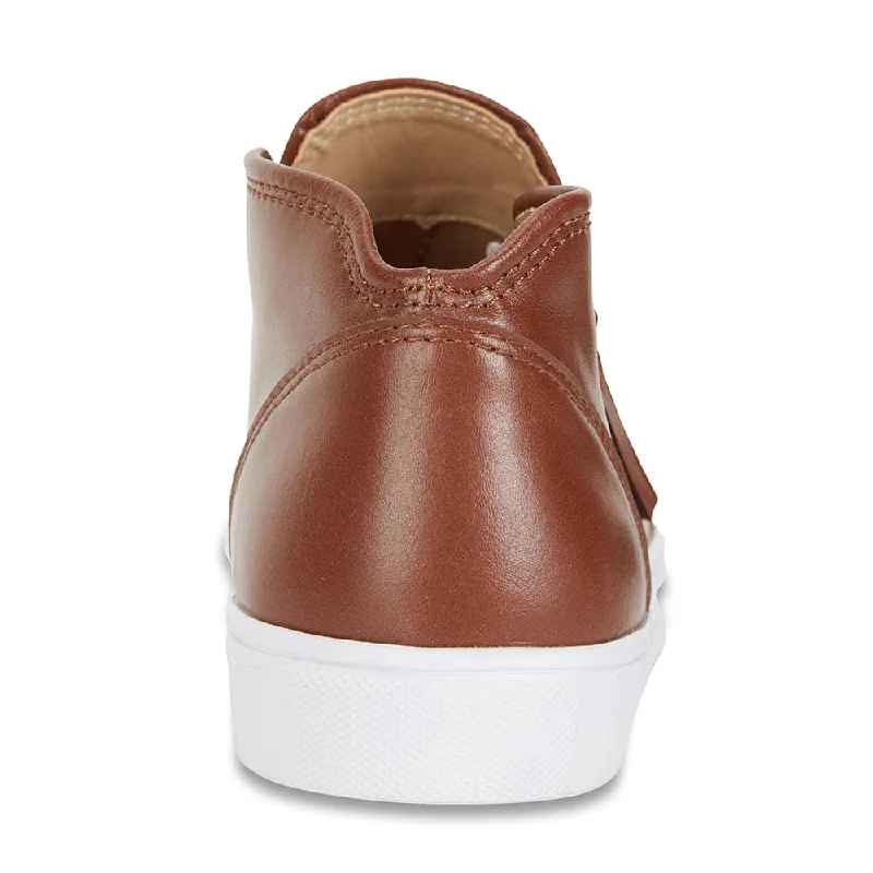 Harvey Sneaker in Tan Leather