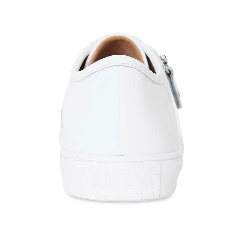 Hawk Sneaker in White Leather