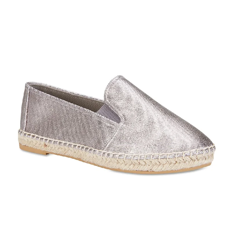 Lilly Loafer in Pewter Fabric