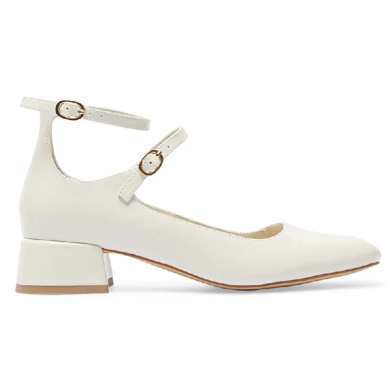 Lydia Heel in Bone Patent