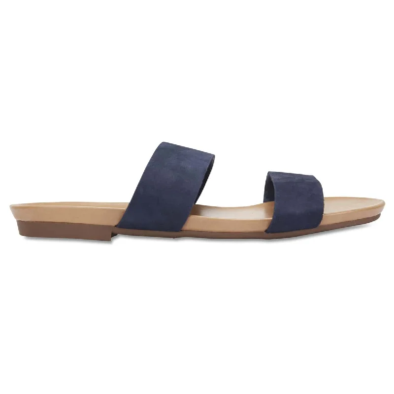 Malibu Sandal in Navy Leather