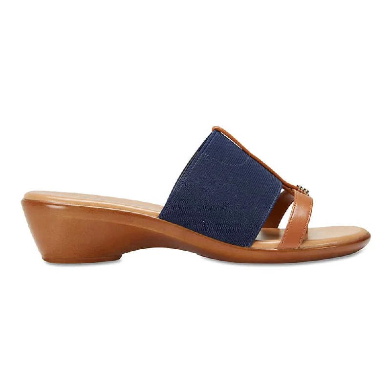 Mexico Sandal in Navy