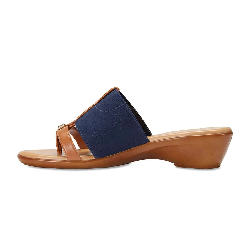 Mexico Sandal in Navy