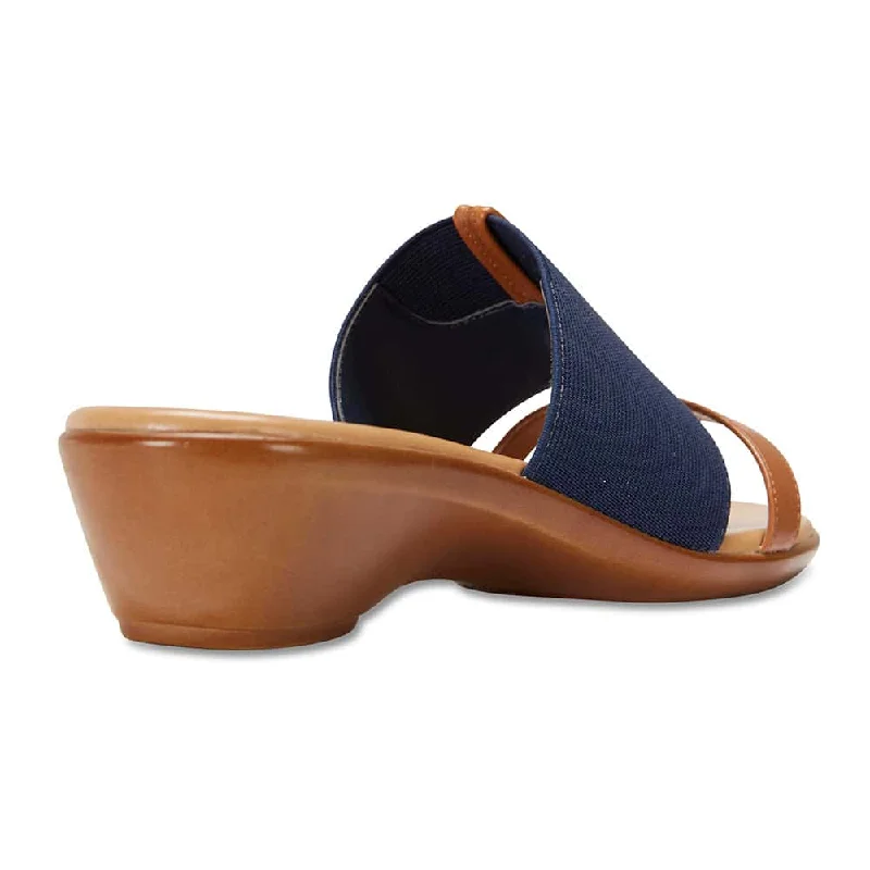 Mexico Sandal in Navy