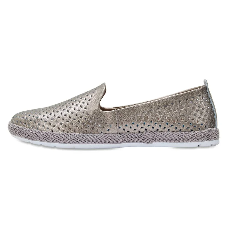 Ricky Loafer in Pewter Leather