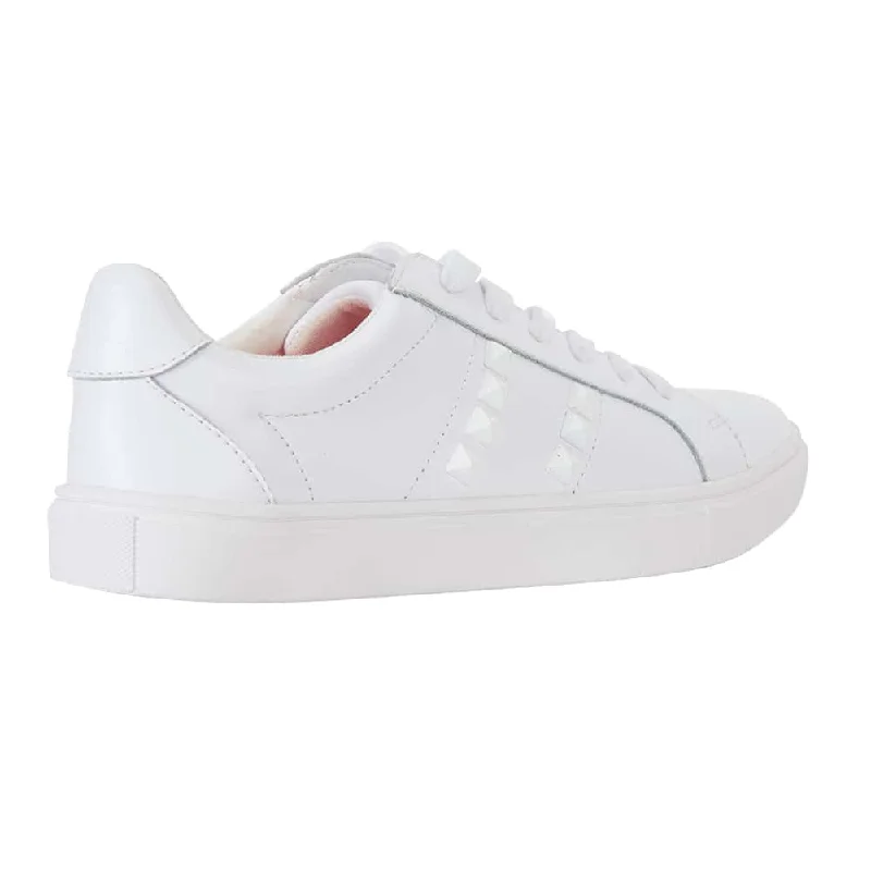 Savage Sneaker in White Leather