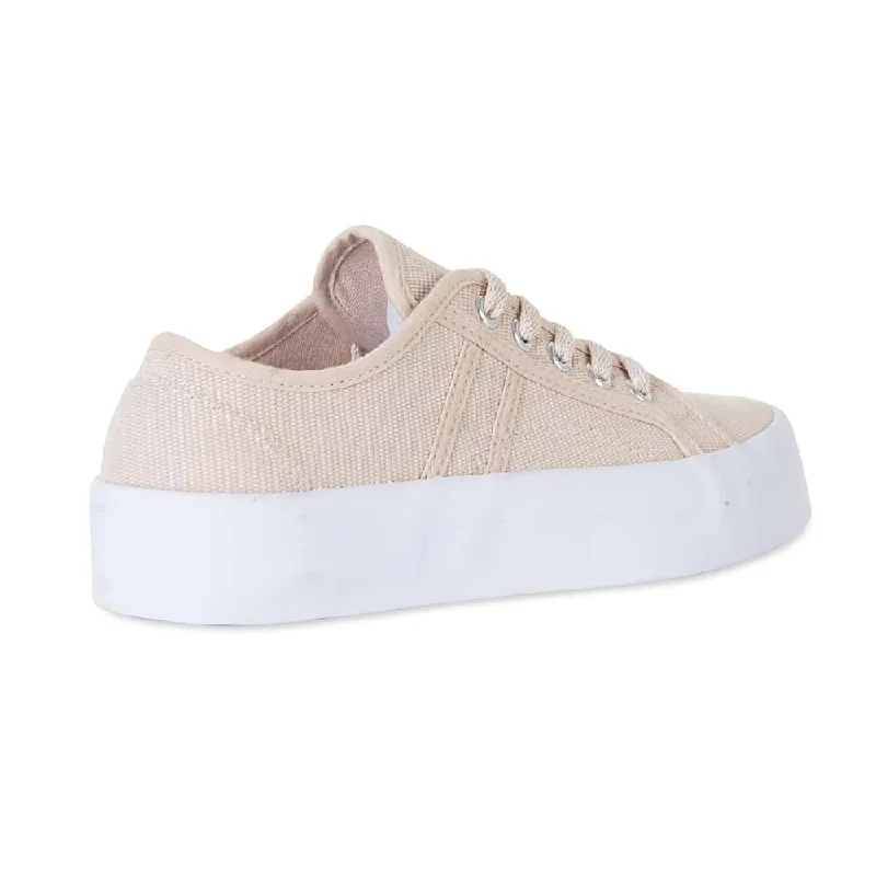 Scott Sneaker in Blush Canvas