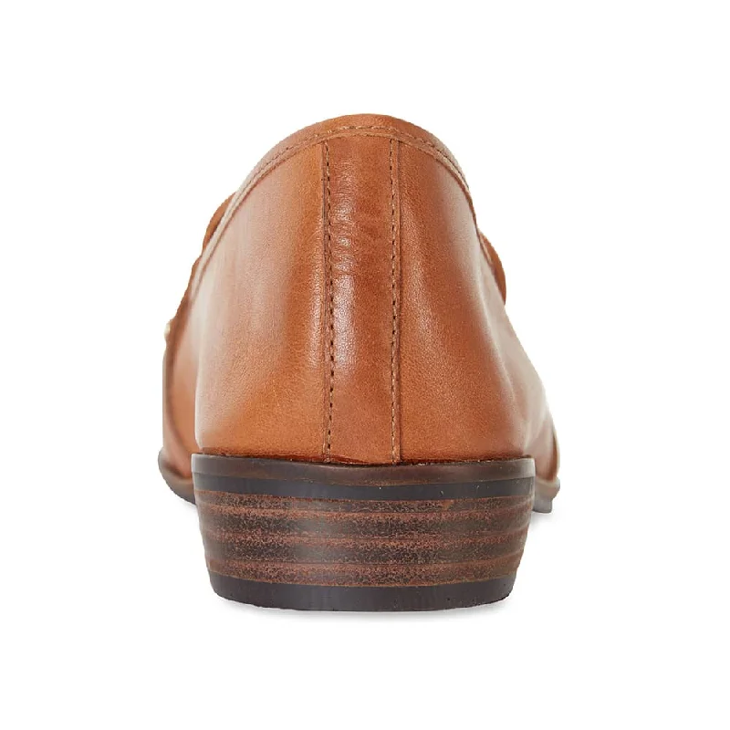 Tally Loafer in Cognac Leather