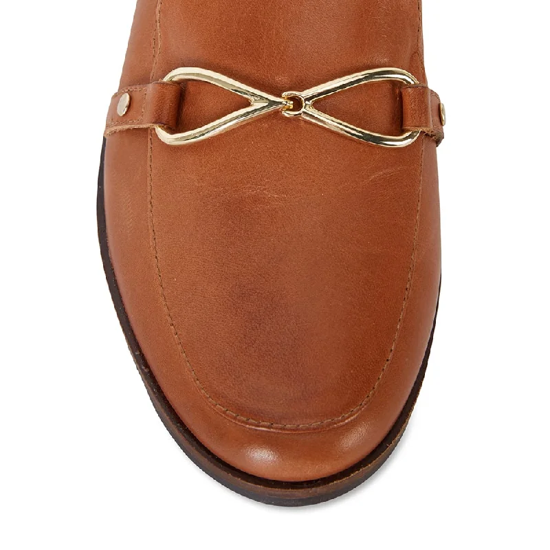 Tally Loafer in Cognac Leather