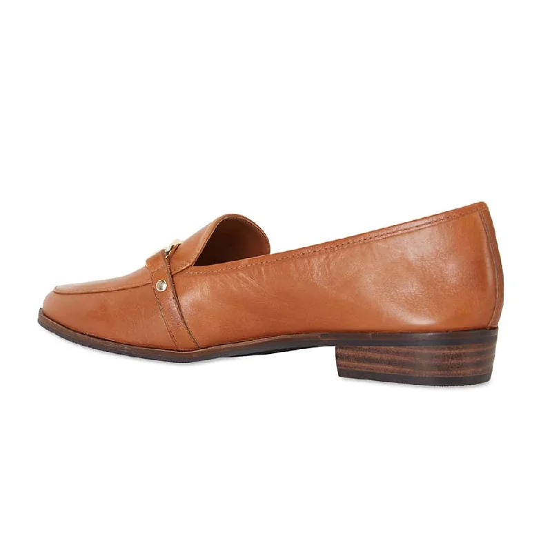 Tally Loafer in Cognac Leather