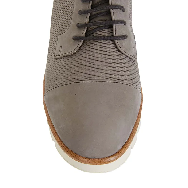 Vega Brogue in Taupe Nubuck