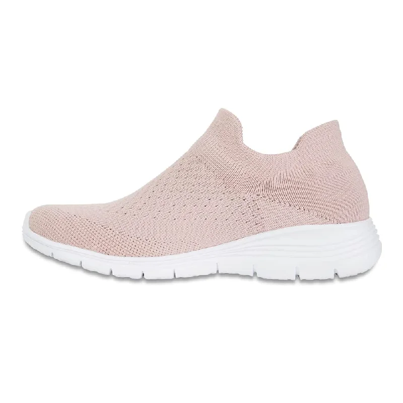 Woods Sneaker in Blush Fabric