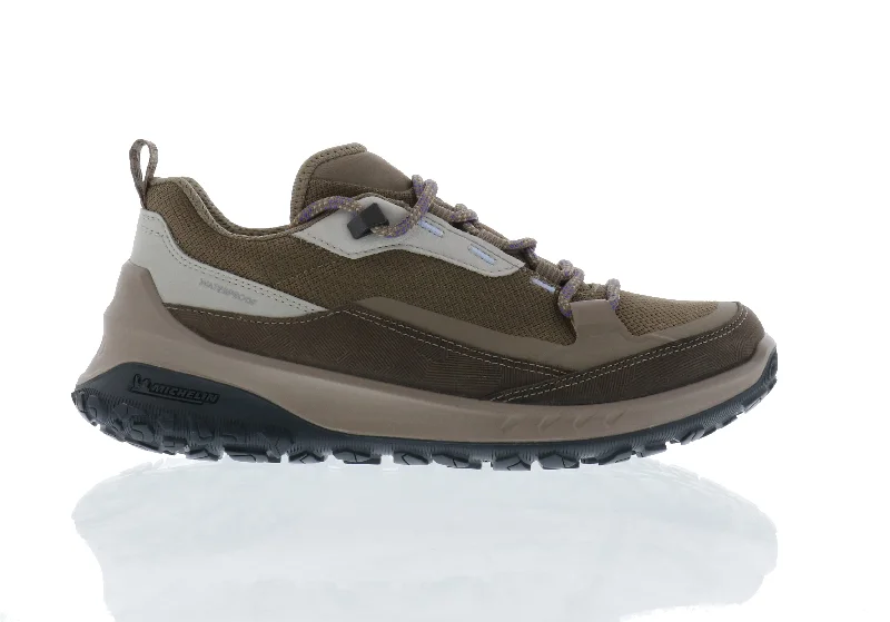 ECCO Ult-Trn Waterproof Low (Women's) - Taupe/Taupe