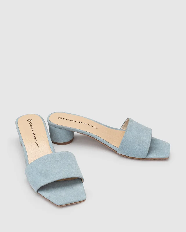 Cleo Heel - French Blue