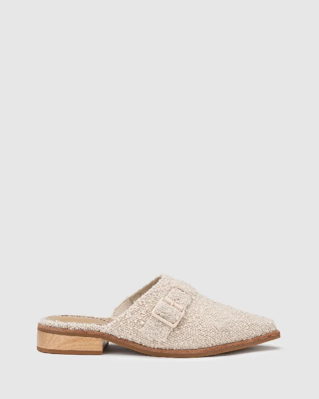 Collective Mule - Cream Boucle