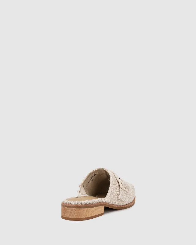 Collective Mule - Cream Boucle