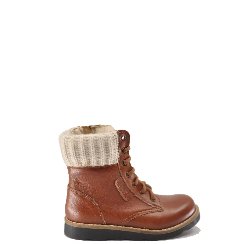 Emel Luggage Leather Lace Up Boot