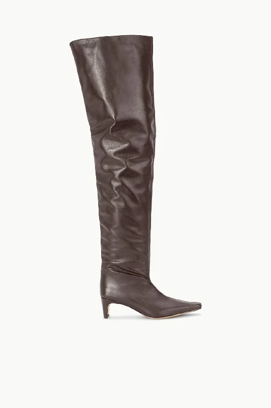 WALLY OVER-THE-KNEE BOOT | ESPRESSO