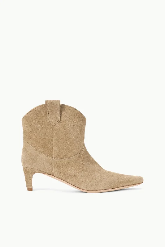 WESTERN WALLY ANKLE BOOT | DUNE SUEDE