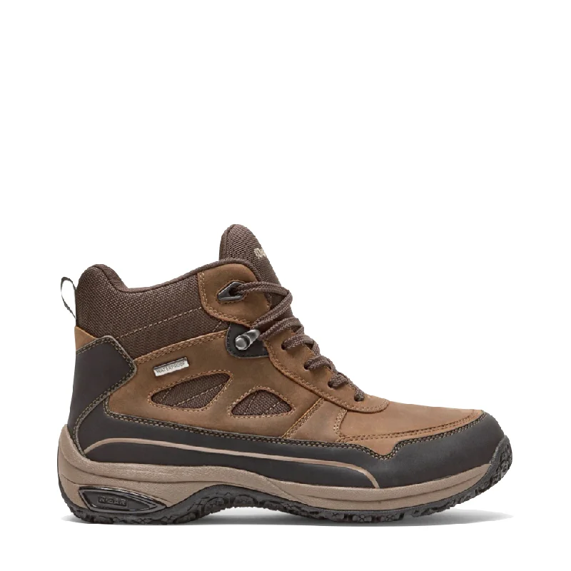 Dunham Men's Cloud Plus Mid II Waterproof Boot in Brown