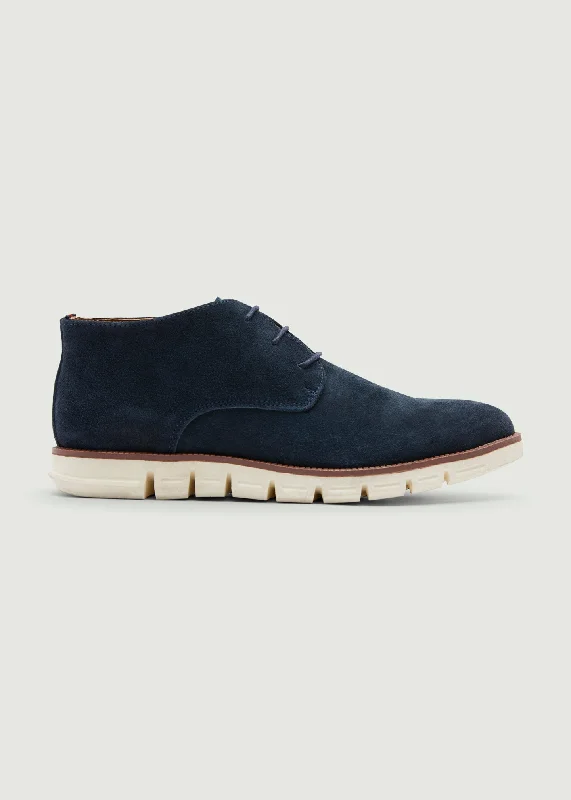 Markham Suede Boots - Navy