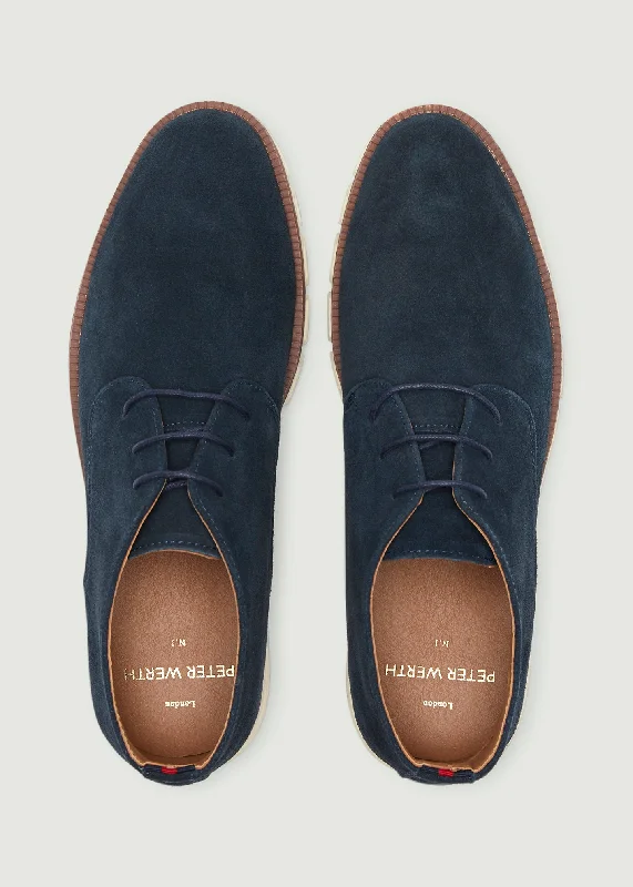 Markham Suede Boots - Navy