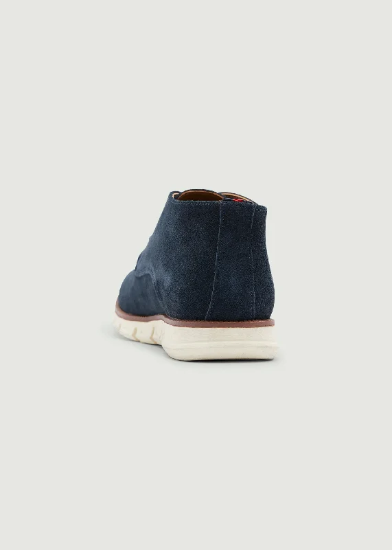 Markham Suede Boots - Navy