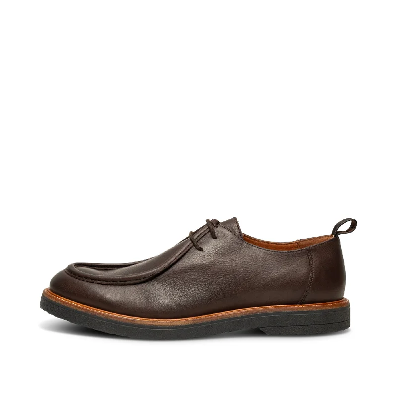 Kip wallabee leather - BROWN