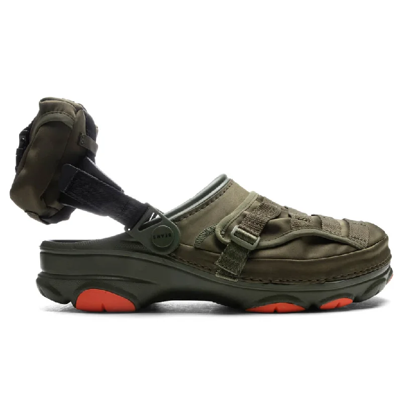 Crocs x Beams Classic All Terrain Military Clog - Army Green