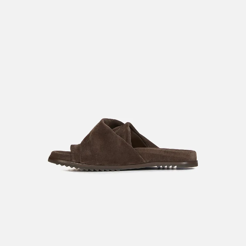 Rick Owens Mobius Granola - Dust Sandal Pelle Mens